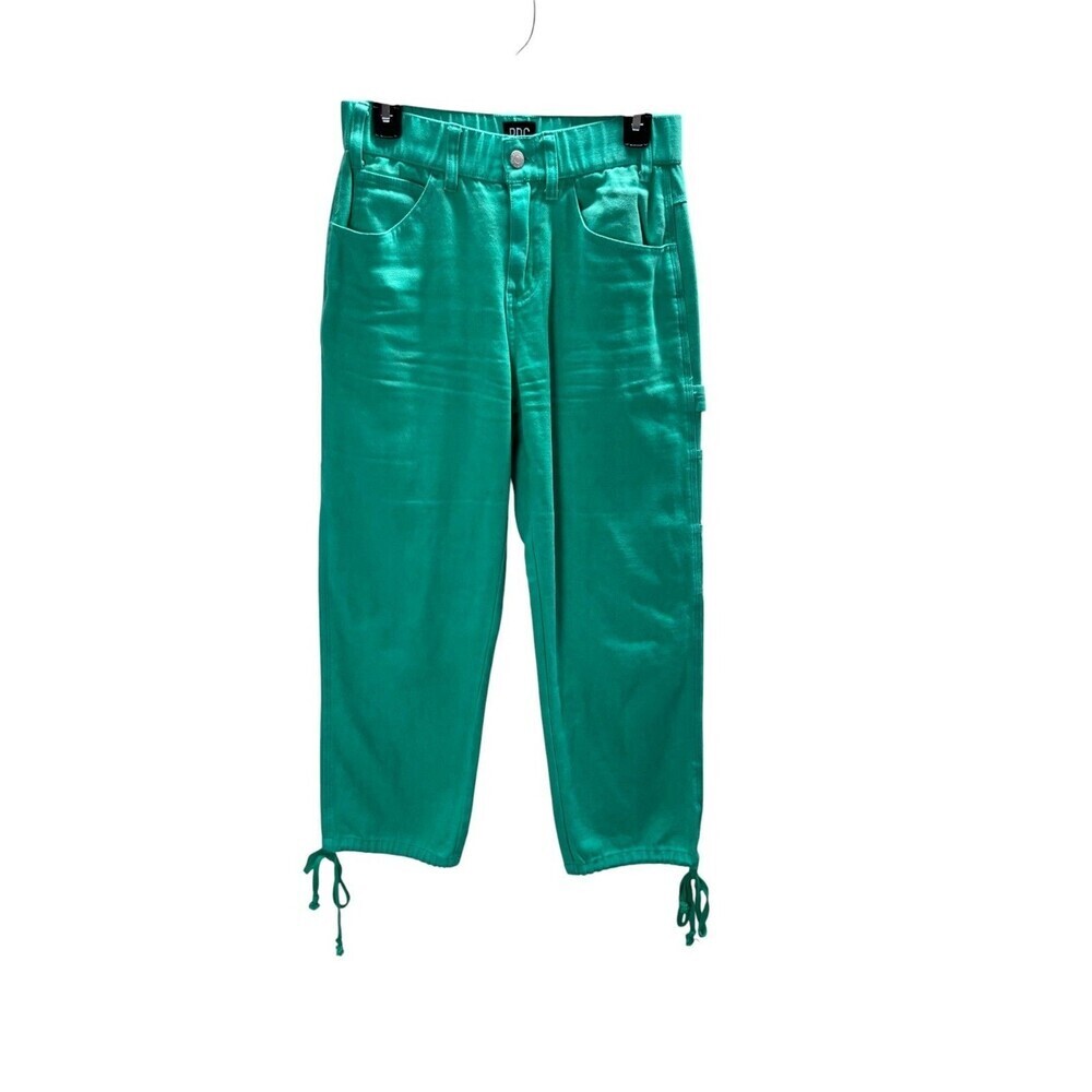 BDG Pants Women's Size 2 Green Cotton Blend Wide Leg